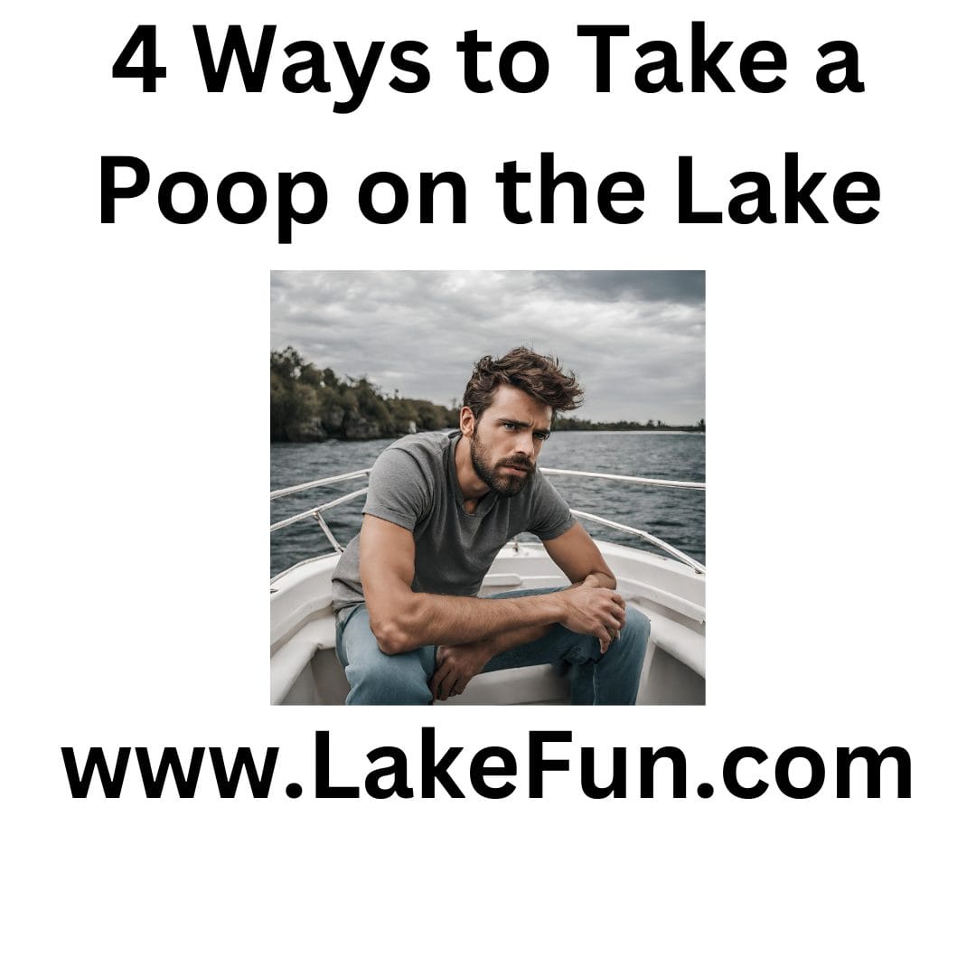 4 Ways to Take a Poop on the Lake